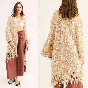NWT FREE PEOPLE Lucia Open Cardigan M/L